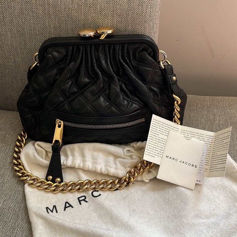 Marc Jacob mini Stam bag black